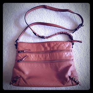 Elliot Lucca Cognac Crossbody